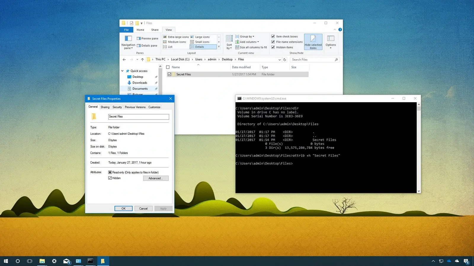 Top 7 free programs for showing hidden files in Windows 7 and 10
