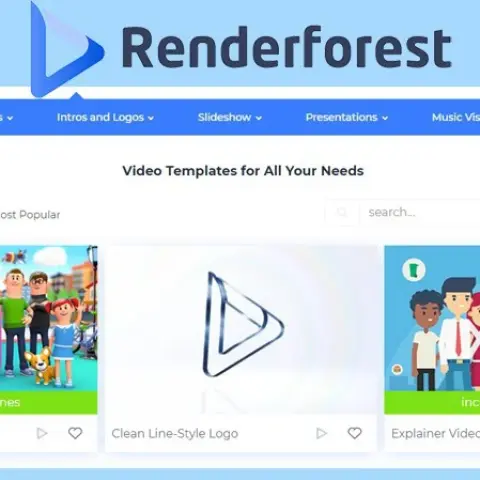 Hướng dẫn cách làm video intro trên RenderForest đơn giản