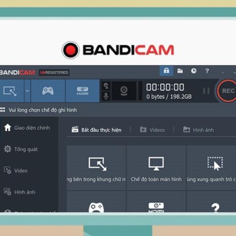 Hướng dẫn sử dụng Bandicam quay video game, quay màn hình máy tính