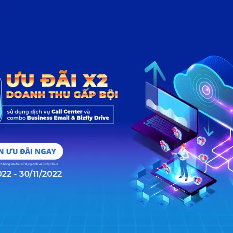 Ưu đãi nhân đôi - Doanh thu gấp bội: Miễn phí đến 04 tháng sử dụng dịch vụ