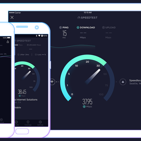 Cách kiểm tra tốc độ mạng qua SpeedTest không quá 1 phút