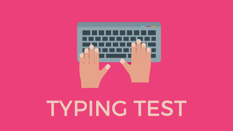 Touch-typing practice software